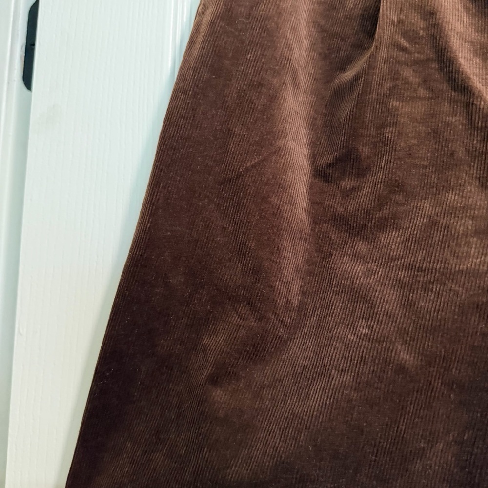 NWT Mid-Waist Corduroy Wide-Leg Pants - Picture 3 of 8